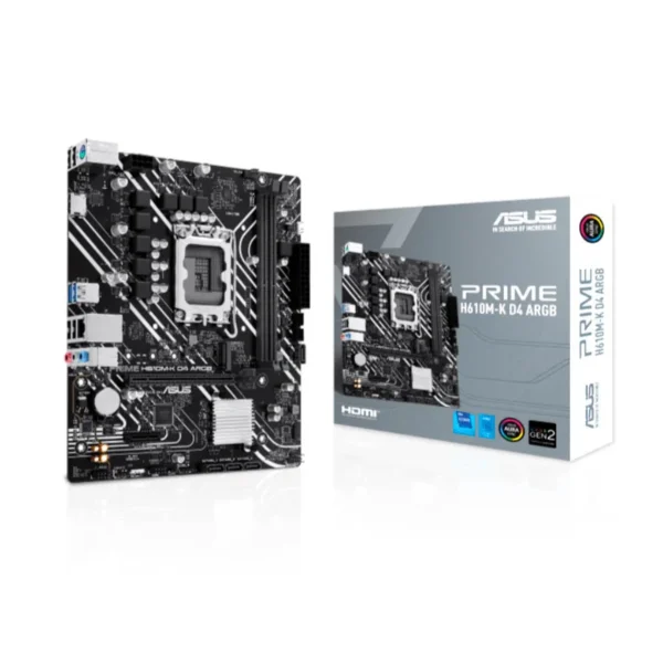 Motherboard Asus Prime H610M-K D4 ARGB