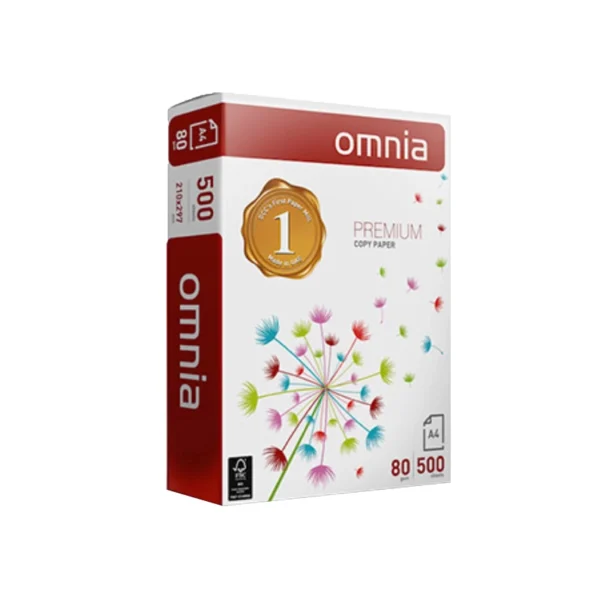 بند ورق طباعة Omnia Premium A4 - 80g