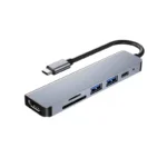 وصلة تحويلة Type-c to HDTV 6 in 1