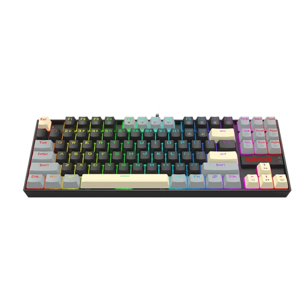 Redragon KUMARA K552LGY-RGB كيبورد ميكانيكي كيمنك