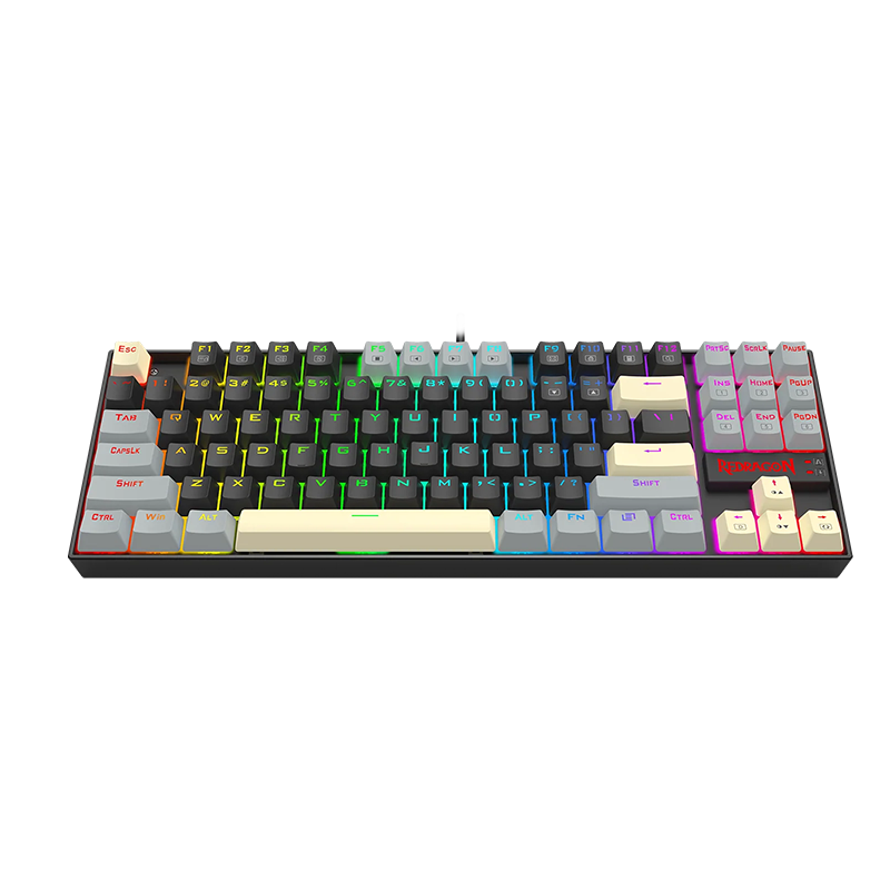 Redragon KUMARA K552LGY-RGB كيبورد ميكانيكي كيمنك